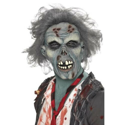 Comme un Zombie Pourri - Masque Gris Effrayant - Halloween Homme