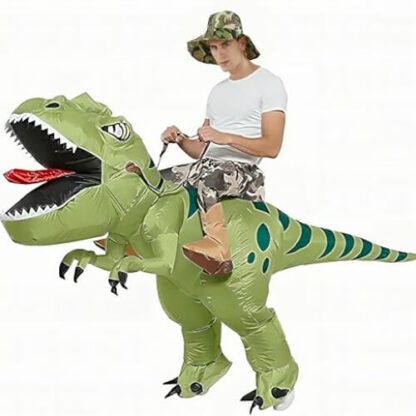 Dino Déchaîné - Costume Gonflable Adulte - Halloween Mixte Fantaisie