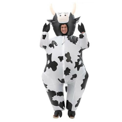 Meurtrière Mucca - Costume Gonflable de Vache - Déguisement Adulte Halloween