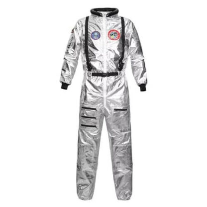 Mission Halloween - Combinaison d'Astronaute Argentée - Costume Adulte Festif